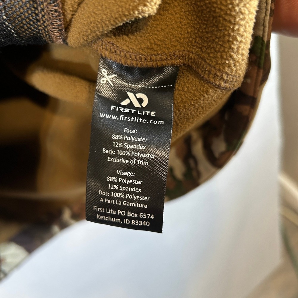 First Lite Catalyst Camo Softshell Jacket Hooded … - image 6